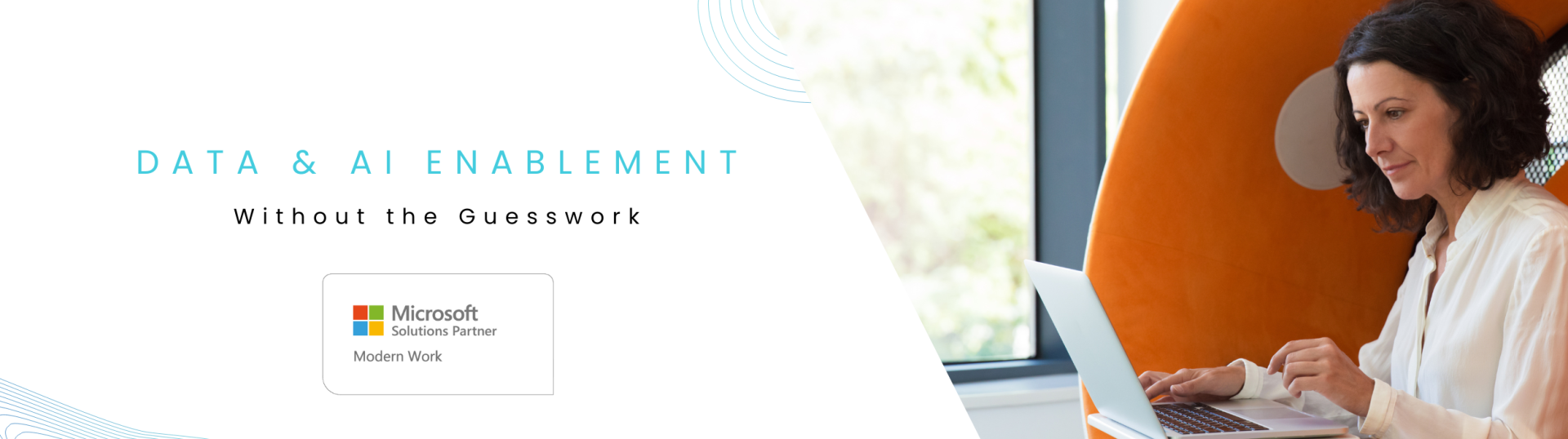 Microsoft Solutions Partner - Modern Work. Data & AI Enablement Without the Guessword